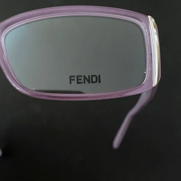 LOW START Fendi Lavender Rectangular Eyewear size 53 - Picture 5 of 7
